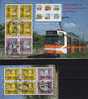 EXPO 1997 Hongkong 746,773 ZD+Block 51 O 20€ Stadt-Straßenbahn Stamp On Stamp Tram Sheet Exposition Hb Bloc Bf HONG KONG - Collections, Lots & Series