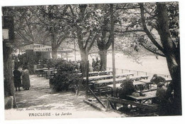 Le  Jardin   .enseigne    Restaurant   Pétanque ( Imp  Carpentras ) - Carpentras