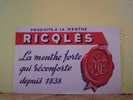 BUVARD. MARQUE "RICQLES" - Dulces & Biscochos