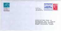 Entier Postal POSTREPONSE Val De Marne Villejuif Association Recherche Sur Le Cancer Autorisation 23126 N° Au Dos 09P452 - PAP: Ristampa/Beaujard