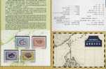 Folder Taiwan 1997 Mineral Stamps Geology Mine Rock - Unused Stamps