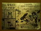 Gold Foil 2010 Chinese New Year Zodiac Stamps - Rabbit Hare (Taitung) Unusual 2011 - Chines. Neujahr