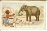 CPA  Illustration Raoul GUINOT, ROUDOUDOU Visite Le Zoo  1428 - Elefanten