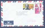 Hong Kong Airmail Par Avion 1994 Cover To Brønshøj Denmark Dr. James Legge & Chinese Opera - Storia Postale