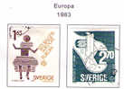 SCHWEDEN / SWEDEN / SVEZIA 1983 Europa CEPT  Gest / Used  / Usati - Usati