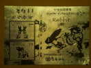 Gold Foil Taiwan 2010 Chinese New Year Zodiac Stamps - Rabbit Hare (Taitung) Unusual 2011 - Unused Stamps