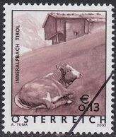 Specimen, Austria Sc1863A Scene, Cow, Tyrol Province. - Vacas