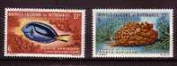 N.CALEDONIE-P.A.N°77/78* *  AQUARIUM DE NOUMEA - Unused Stamps