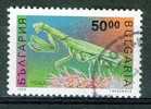 Faune - Mante Religieuse - BULGARIE - Insecte - N° 3476 B - 1992 - Gebraucht