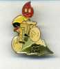 - PIN´S  CYCLISME DON DU SANG - Radsport