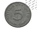 Allemagne - 5 Pfennig - 1942 F - Zinc -  TTB - 5 Reichspfennig