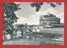 ITALIA 1963 ROMA CASTEL S. ANGELO, IL PONTE: VIAGGIATA. ANNULLO ROMA - Heilige Plaatsen