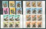 Flowers Fleurs Succulents SWA 1973 / ** MNH Overprint + Error Variations 24 Val. - Cactus