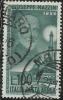 ITALIA REPUBBLICA ITALY REPUBLIC 1955 POSTA AEREA AIR MAIL GIUSEPPE MAZZINI USATO USED OBLITERE' - Luftpost