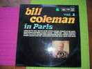 BILL  COLEMAN   IN PARIS   VOL 2  EMI  1962 - Jazz