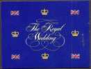 AUSTRALIA-1981 Royal Wedding Booklet (4 Types Issued). Four 24c Stamps Plus 24c, 60c Cancelled FDI. Right-hand Stapled - Carnets