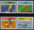 1996 Macau/Macao Stamps-Olympic Games Atlanta Footbal Soccer Swimming Gymnastics Windsurfing Sport - Ungebraucht