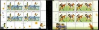 Block 4 With Nice Margins– Taiwan 1998 Sport Stamps Table Tennis Rugby - Ungebraucht