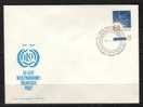 POLAND FDC 1969 50TH ANNIV OF INTERNATIONAL LABOUR LABOR ORGANISATION - WORKERS MOVEMENTS ILO Welding Industry - IAO