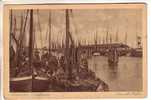 GOOD OLD GERMANY POSTCARD - Nordseebad Cuxhaven - The Harbour - Cuxhaven