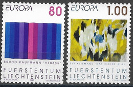 1993 Liechtenstein  Mi. 1054-5** MNH  Europa - 1993