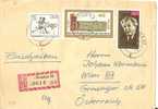 N° Y&t      Lettre     DRESDEN    Vers    FRANCE   Le   28 FEVRIER 1966 - Cartas & Documentos