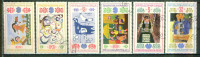 Enfance - BULGARIE - Dessins D'enfants - Fillette En Costume, Musicien - N° 2722-2745-2745-2911-3161-3165 - 1982 - Used Stamps