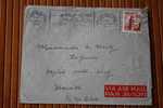 MILITARIA INF- HOPITAL LETTRE DE CASABLANCA PPL MAROC  POUR MARSEILLE 11 -7-1956 PROTECTORAT FRANCAIS PAR AVION AIR MAIL - Storia Postale