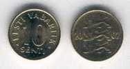 Estonia: 10 Senti (2002) - Estonia