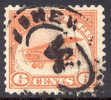 US C1 Used 6c Airmail Of 1918 - 1a. 1918-1940 Gebraucht
