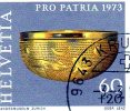 1973 Svizzera - Lavori Archeologici - Gebruikt