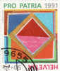1991 Svizzera - Arte Contemporanea - Quadrato - Used Stamps
