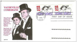 USA Unites States 1991 FDC Fanny Brice Actor Film Cinema Movie Comedy Music Singer Theatre Radio - 1991-2000