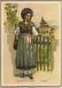 CARTE POSTALE ORIGINALE COSTUME SUISSE : FEMME DU CANTON DE THURGOVIE - Sonstige & Ohne Zuordnung