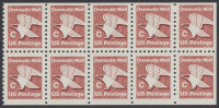 !a! USA Sc# 1948a MNH BOOKLET-PANE(10) - C And Eagle - 3. 1981-...