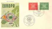 GERMANY 1963 EUROPA CEPT FDC / BONN / - 1963