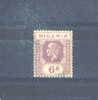 NIGERIA - 1914 George V 6d FU - Nigeria (...-1960)