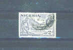 NIGERIA - 1953 Elizabeth II 2d FU - Nigeria (...-1960)