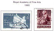 SCHWEDEN / SWEDEN / SVEZIA 1985 Royal Academy Of Fine Arts Gest / Used  / Usati - Used Stamps