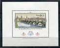 Czechoslovakia 1978 Sheet Sc 2196 Mi Block 36 MNH View Of Praga CV 15 Euro - Neufs