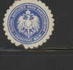 DEUTSCHSLAND PREUSSEN GERMANY PRUSSIA Siegelmarke D.O. Postdirektion - Frankfurt (Main) - Seals Of Generality