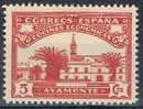 Cocinas Economicas AYAMONTE (Huelva) 5 Cts Carmin Oscuro, Guerra Civil ** - Viñetas De La Guerra Civil