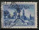 AUSTRALIA   Scott #  160  VF USED (Crease) - Gebruikt