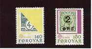 1979 Färöer   Mi. 43-4 ** MNH  Europa - 1979