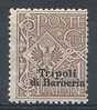 1909 TRIPOLI DI BARBERIA 1 CENT MNH ** - RR7795-2 - European And Asian Offices