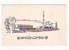 Postcard - Preliminary Sketches Of The Islamic Centre In Zagreb - Islam