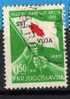 U-Ra  JUGOSLAVIA ITALIA TRIESTE B SLOVENIA CROCE ROSSA RED CROSS USATO CANCELLED - GARANZIA - Used