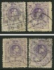 ● SPAGNA - 1909 / 22  - ALFONSO XIII -  N. 248 Usati -  Cat. ? €  -  Lotto 467 / 48 - Usati