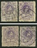 ● SPAGNA - 1909 / 22  - ALFONSO XIII -  N. 248 Usati -  Cat. ? €  -  Lotto 467 / 48 - Used Stamps