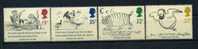 1988 Gran Bretagna, Centenario Morte Edward Lear , Serie Completa Nuova (**) - Unused Stamps